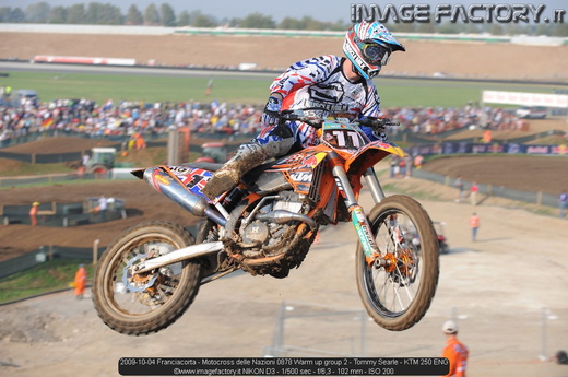 2009-10-04 Franciacorta - Motocross delle Nazioni 0878 Warm up group 2 - Tommy Searle - KTM 250 ENG